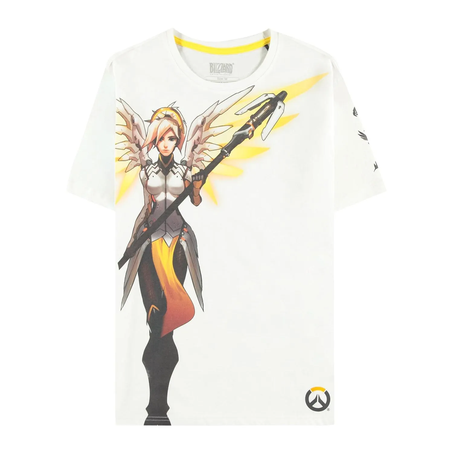 Overwatch Mercy Guardian White T-Shirt