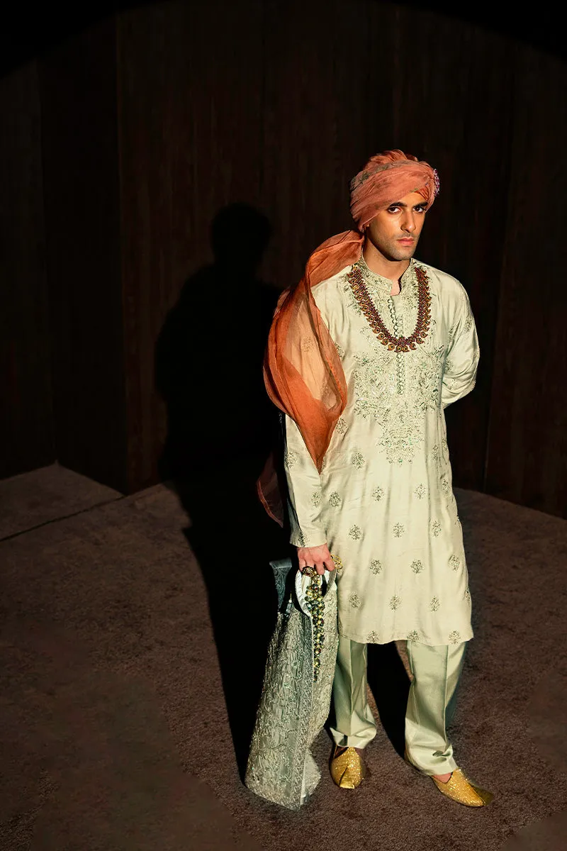 Pastel Green Kurta Pajama