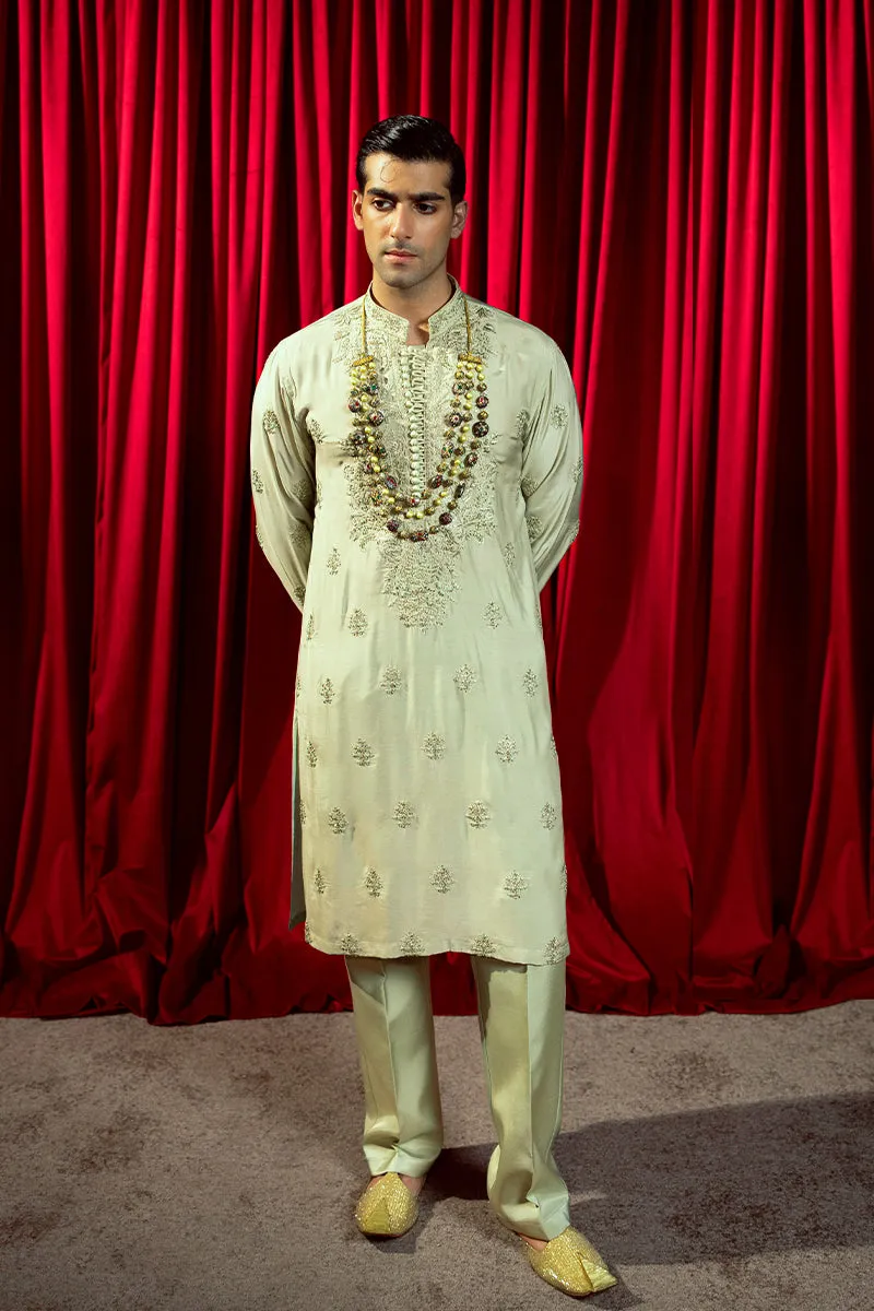 Pastel Green Kurta Pajama