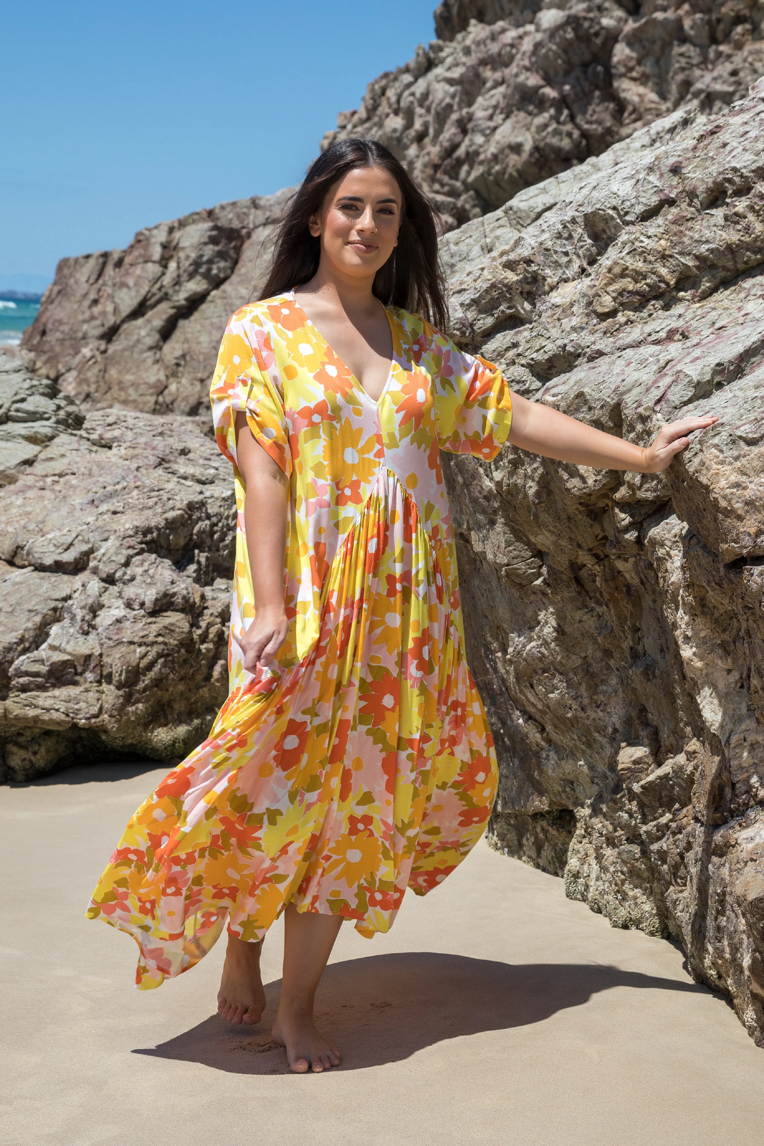Peak Maxi Dress | Meadow | FINAL SALE