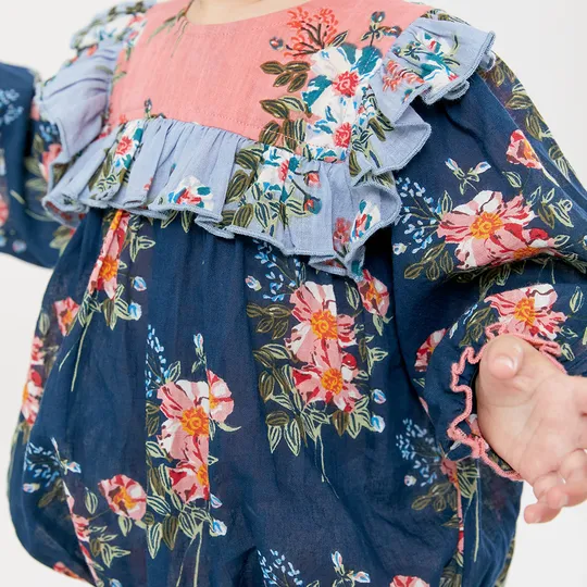 Pink Chicken Mixed Franklin Florals Quinn Bubble