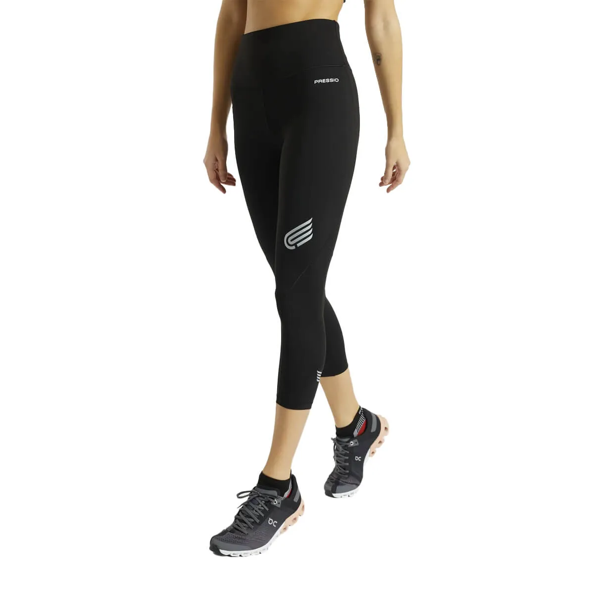 Pressio Eq 7/8's | High-Rise Womens | Black