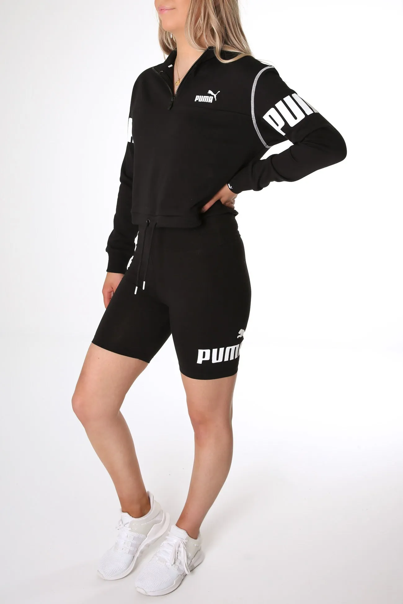 Puma Power Half-Zip Crew Puma Black