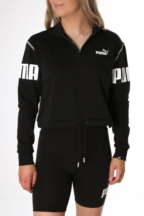 Puma Power Half-Zip Crew Puma Black