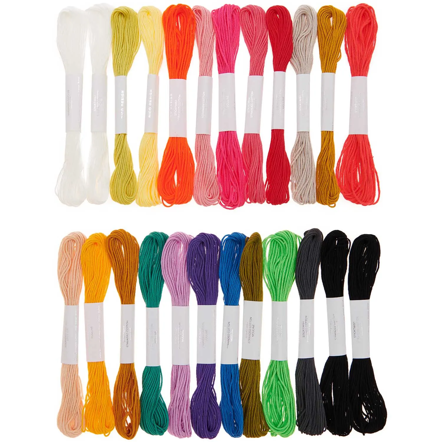 Rico Embroidery Thread Collections 24 Colours