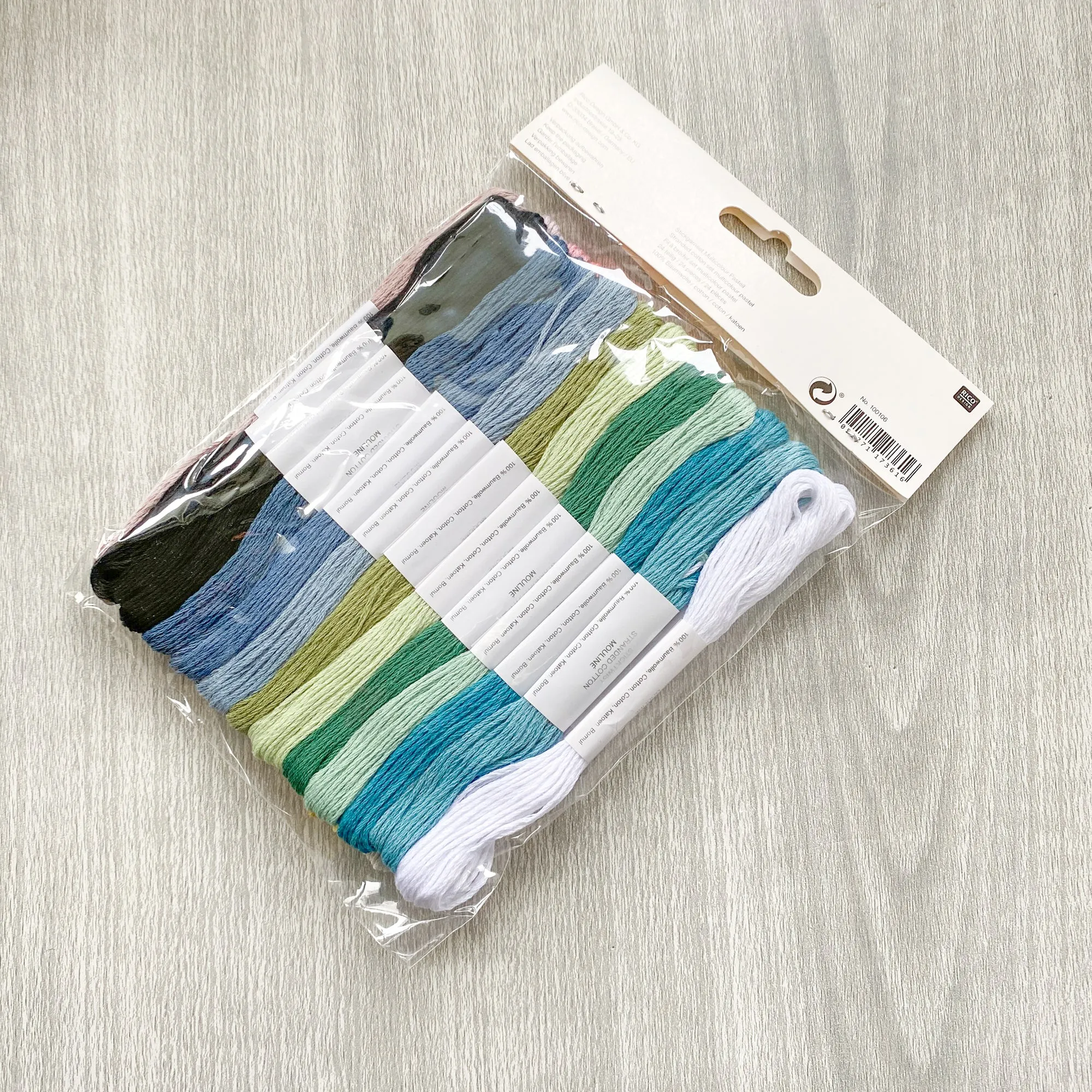 Rico Embroidery Thread Collections 24 Colours