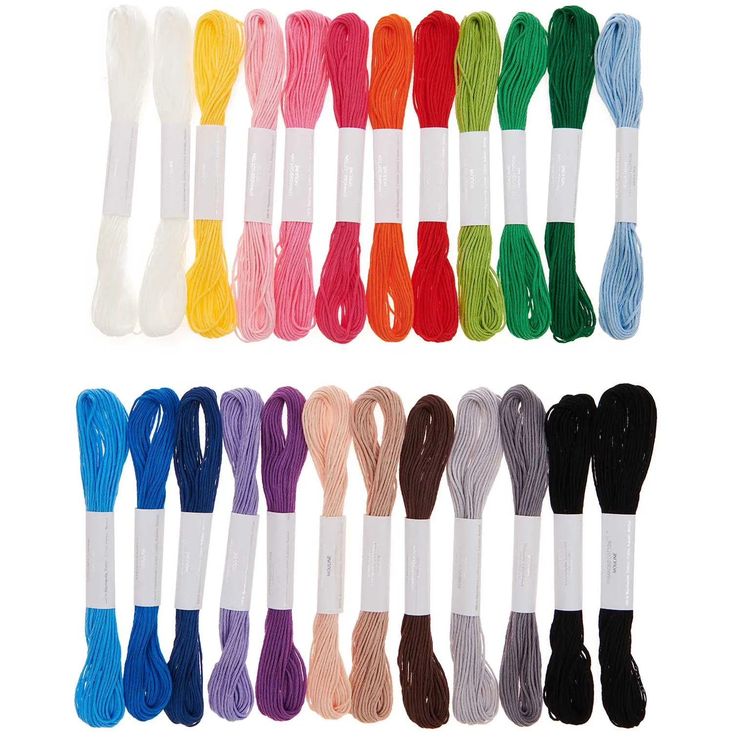 Rico Embroidery Thread Collections 24 Colours
