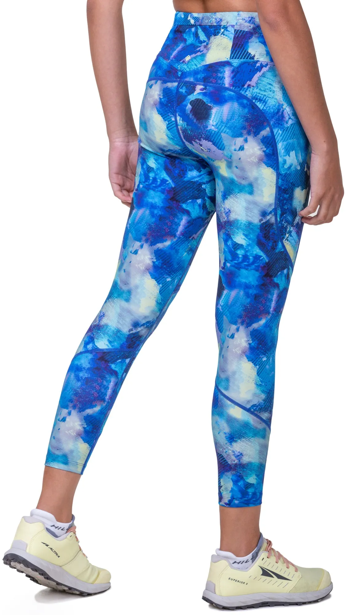 Ronhill Tech Womens 7/8 Running Tights - Blue