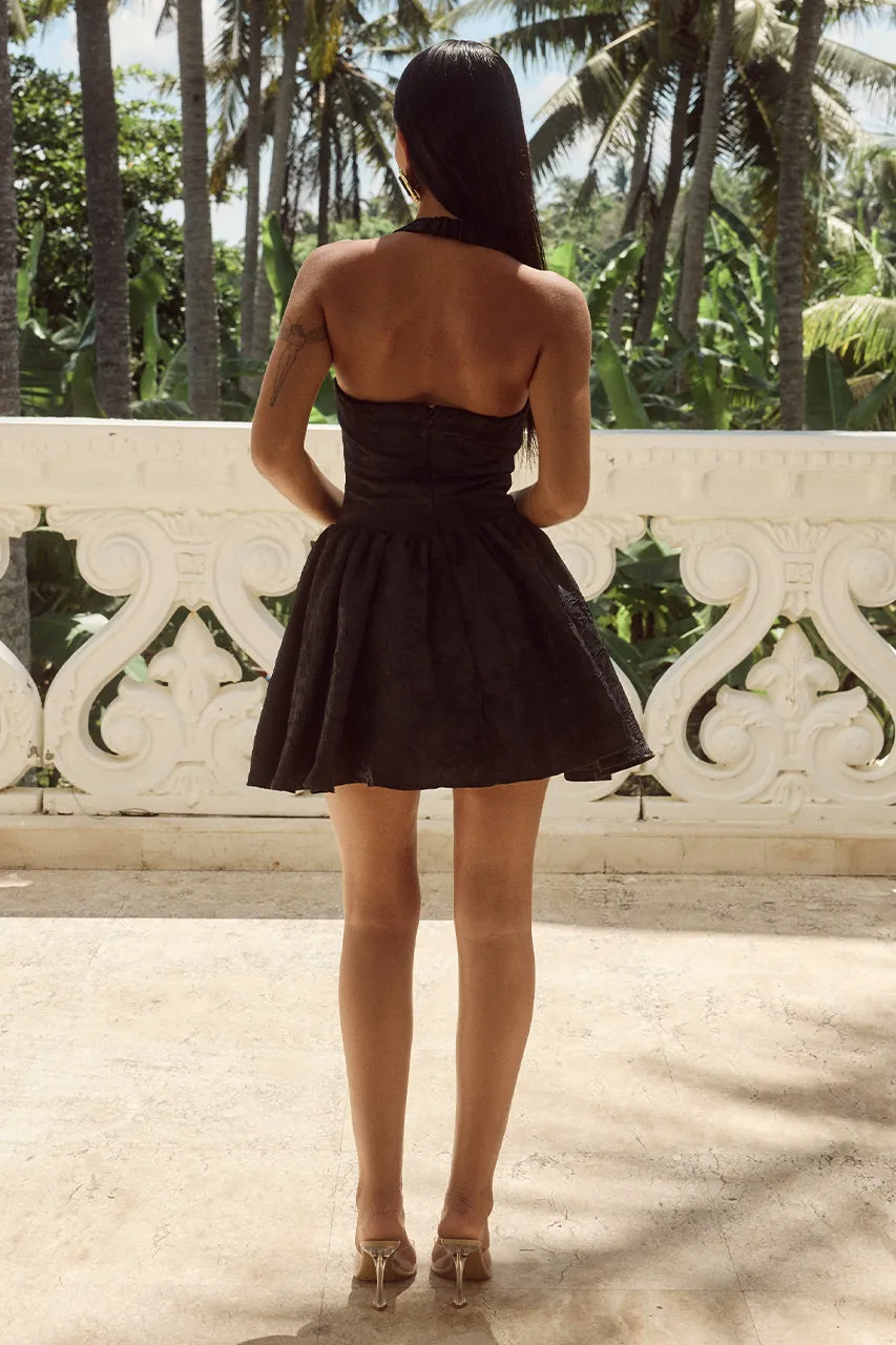 SABINE MINI DRESS - BLACK