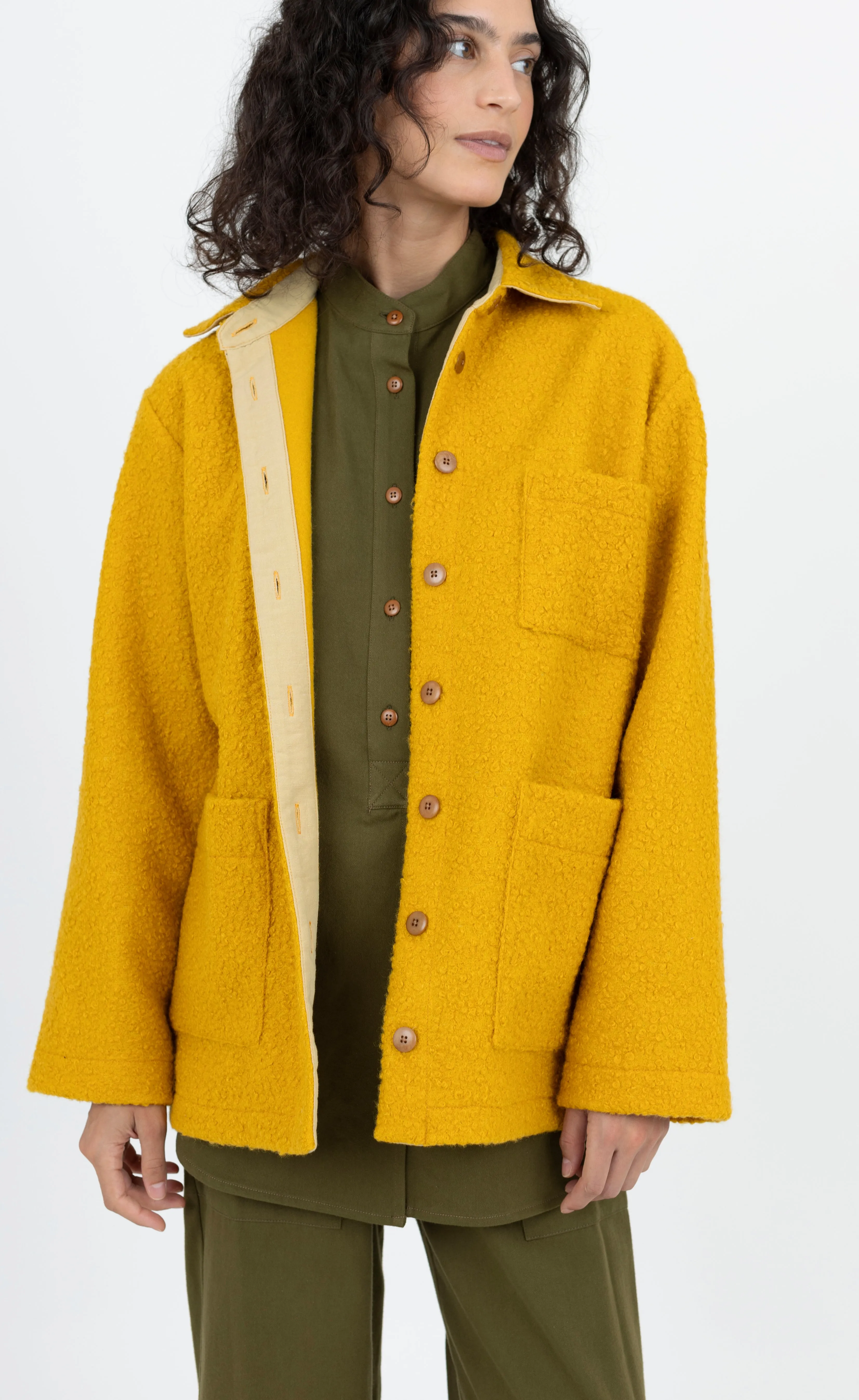 Sherpa Melvin Shirt, Honey