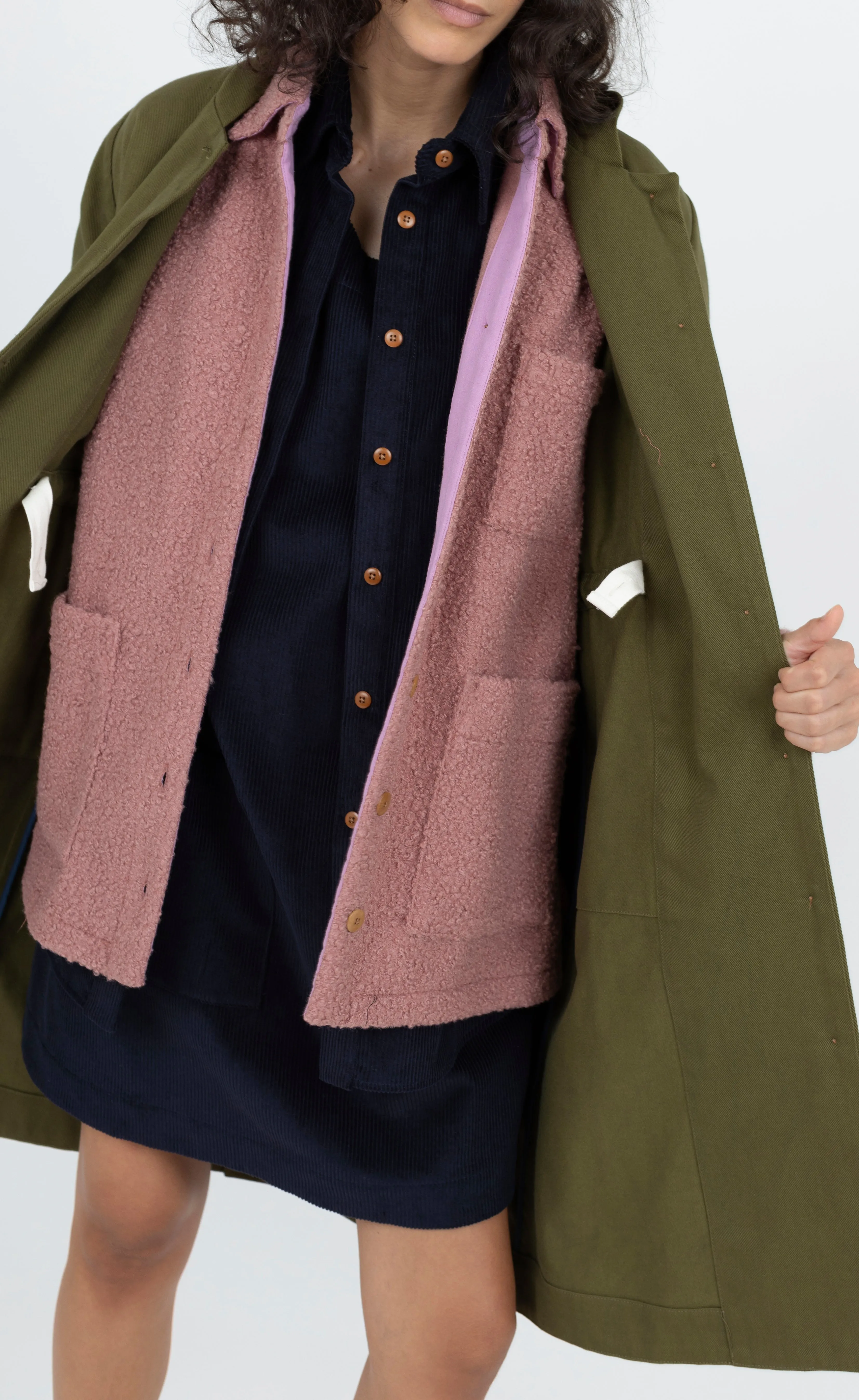 Sherpa Melvin Shirt, Mauve
