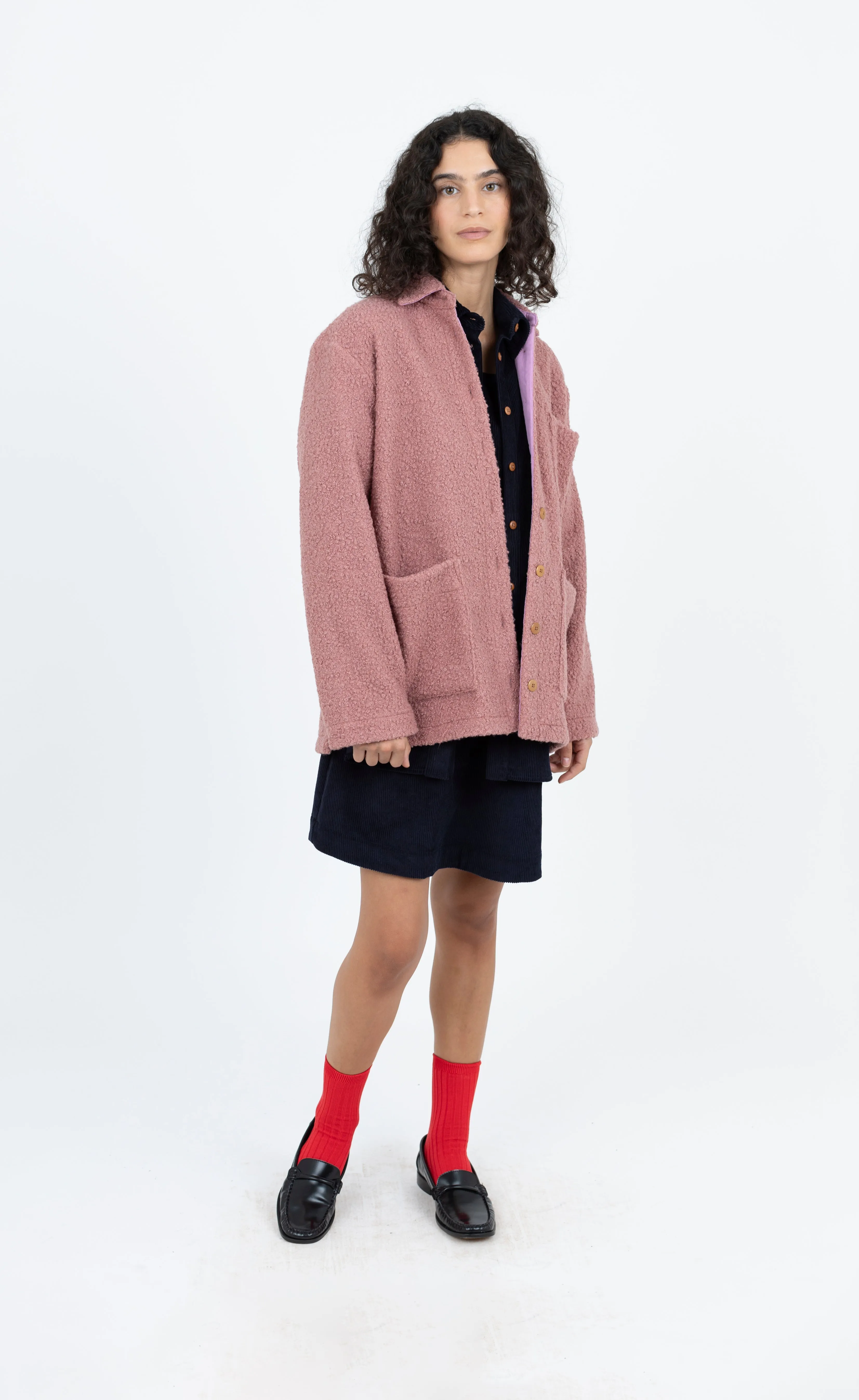 Sherpa Melvin Shirt, Mauve