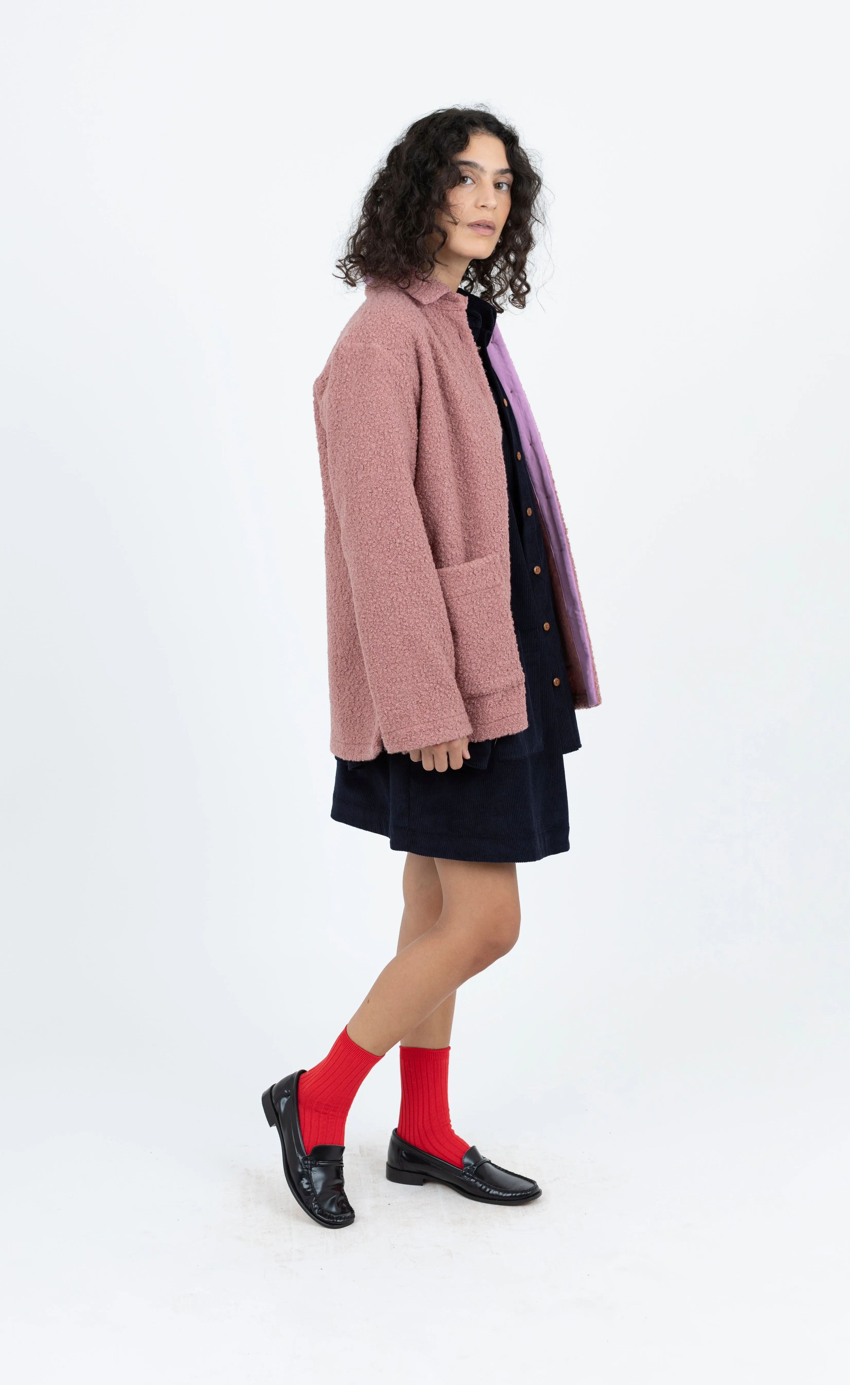 Sherpa Melvin Shirt, Mauve