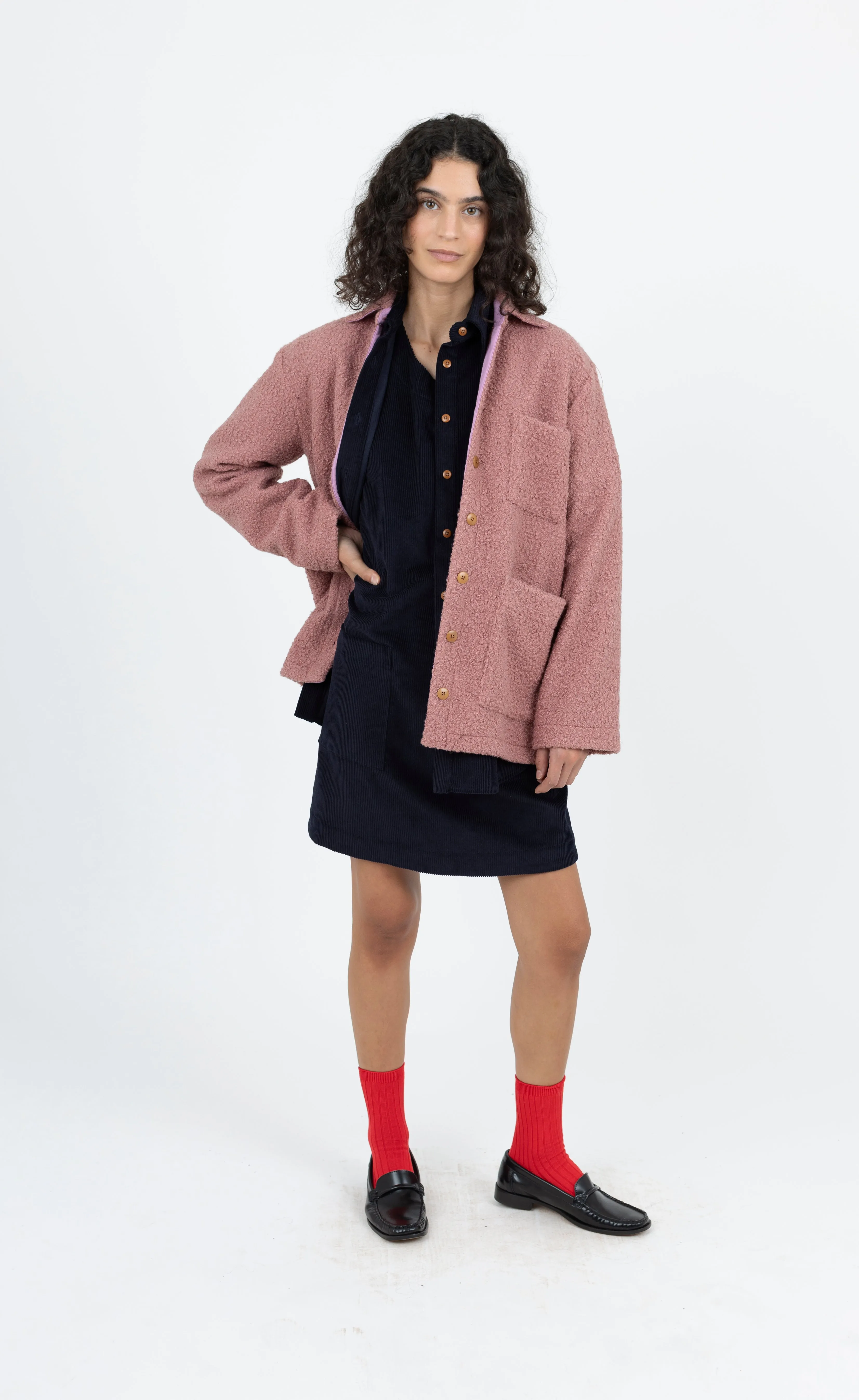 Sherpa Melvin Shirt, Mauve