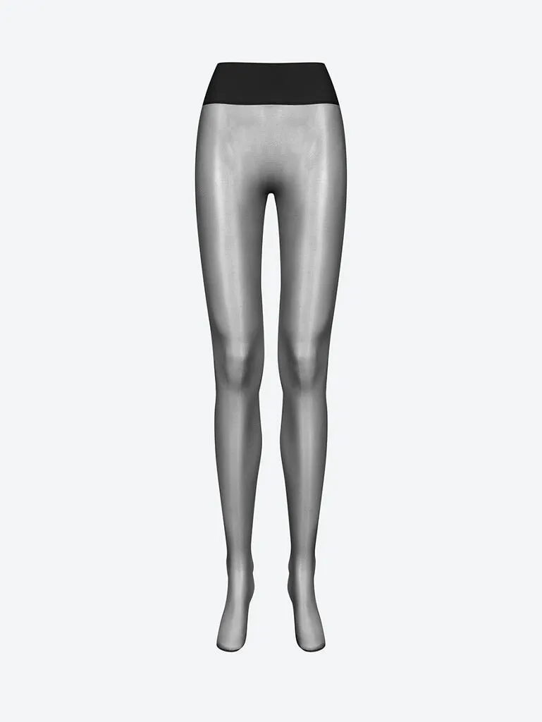 Signature back seam seamless tights