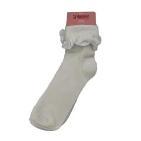 Tall Socks w Ruffle Ankle