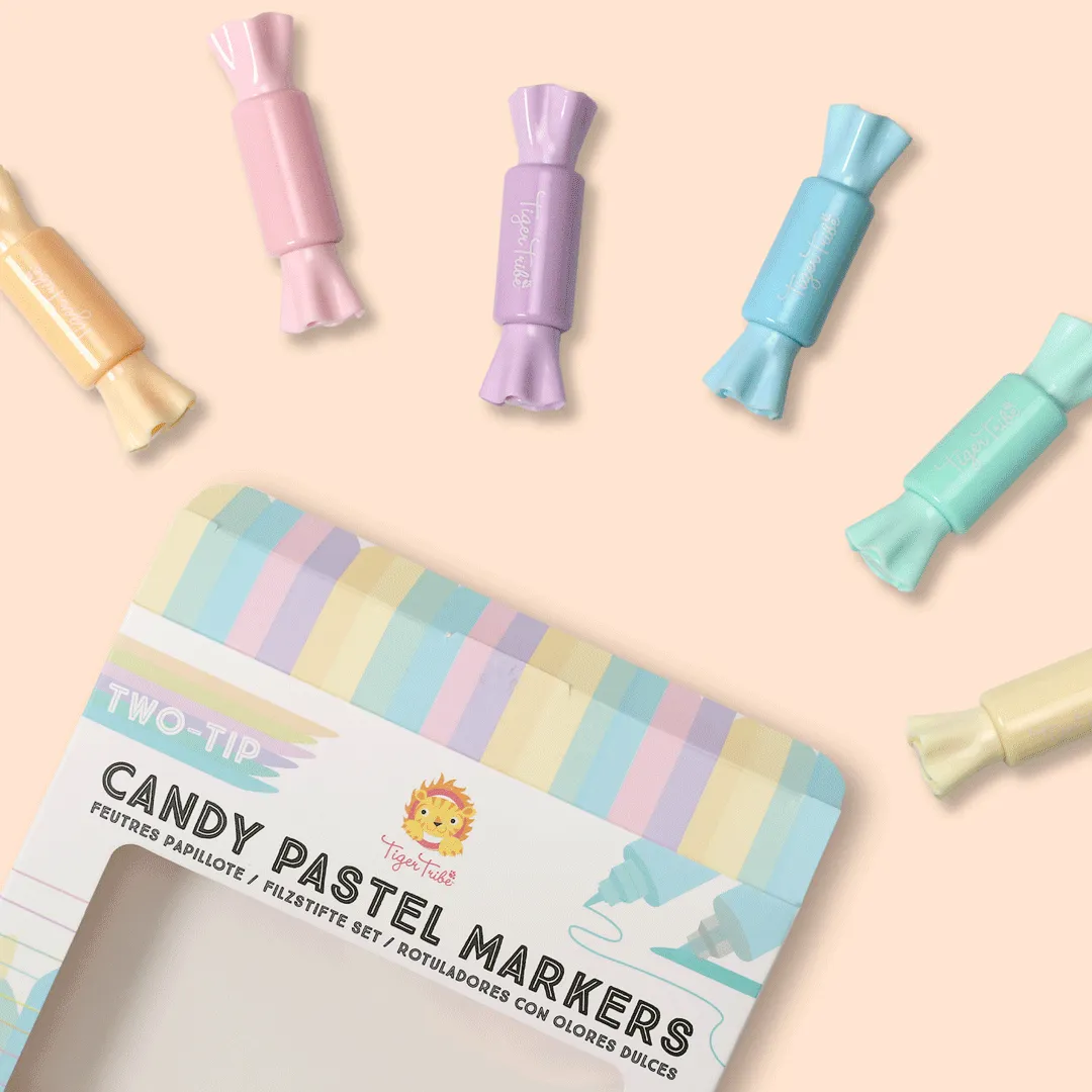 Two - Tip Candy Pastel Markers