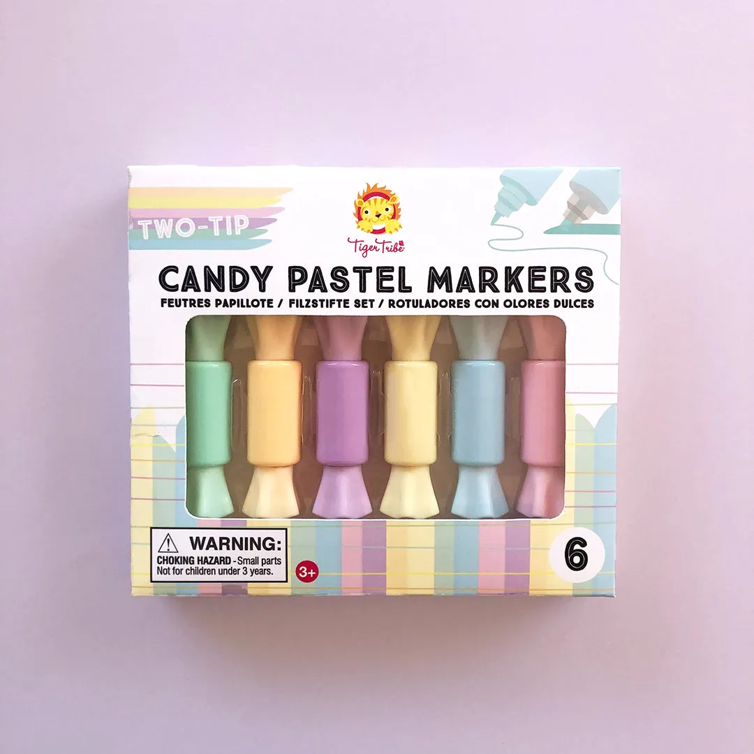 Two - Tip Candy Pastel Markers