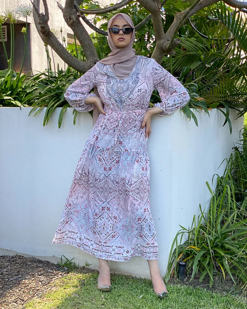 Valia Beaded Maxi