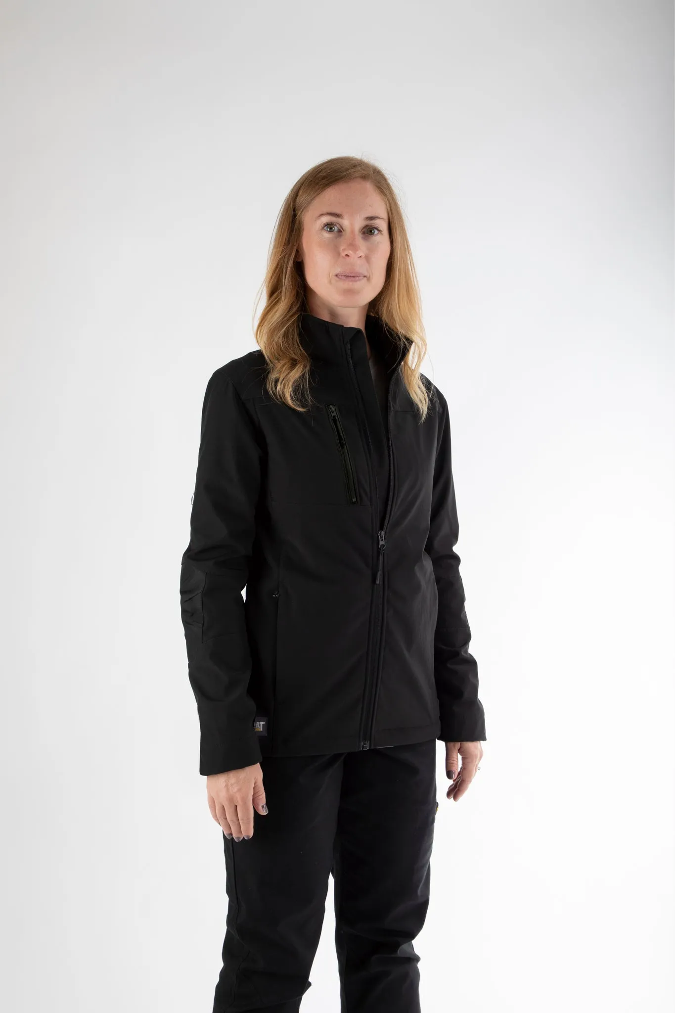 Women's Grid Fleece Bonded Softshell Jacket