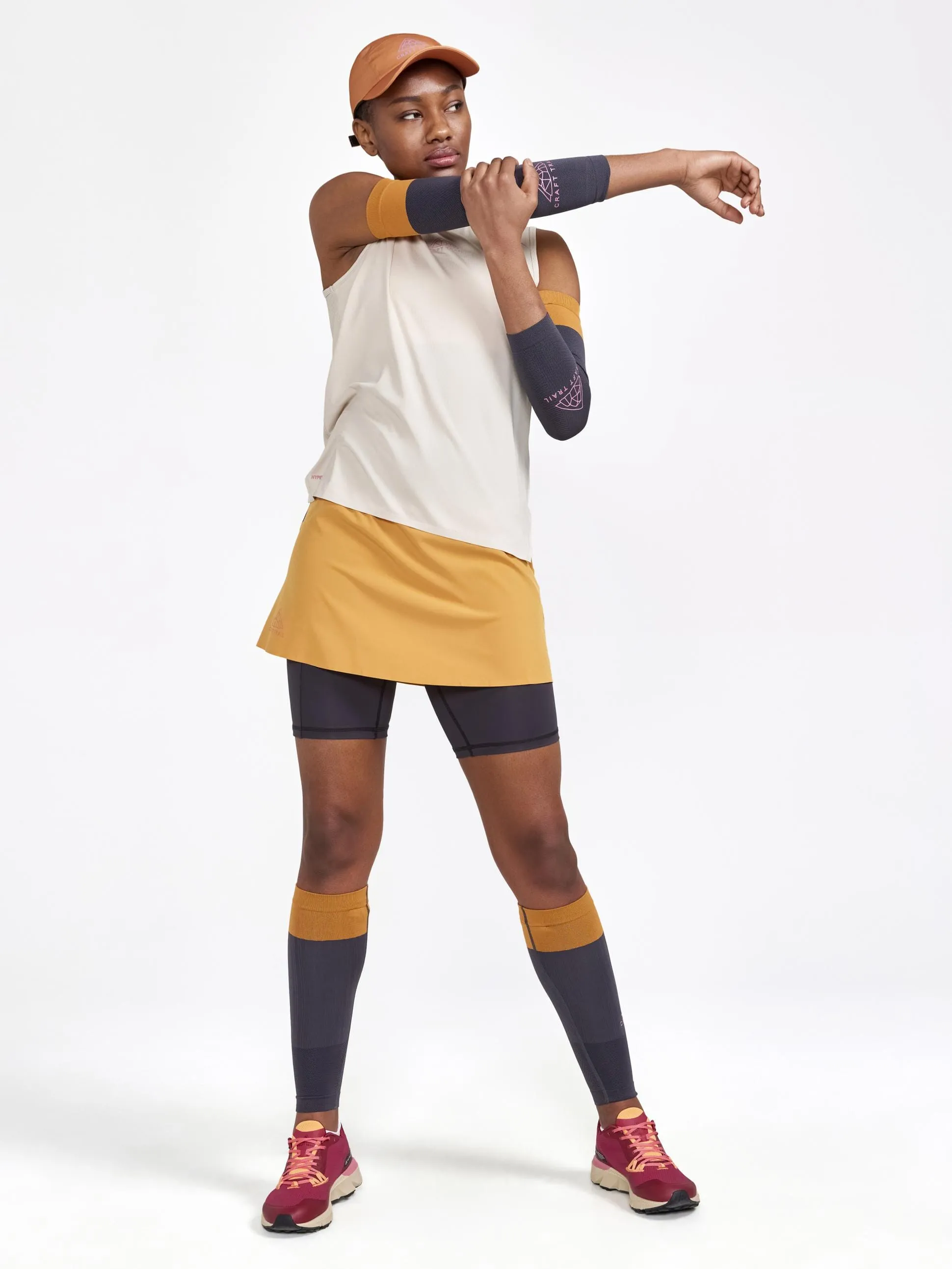 WOMEN'S PRO TRAIL RUNNING 2-IN-1 SKIRT