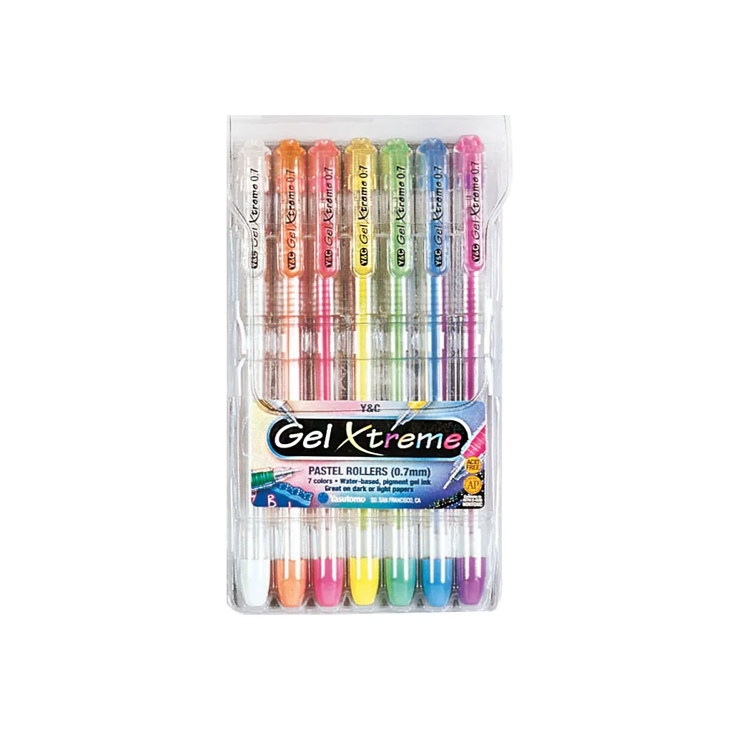 Y&C Gel Xtreme Pen Pastel Set (GX1017)