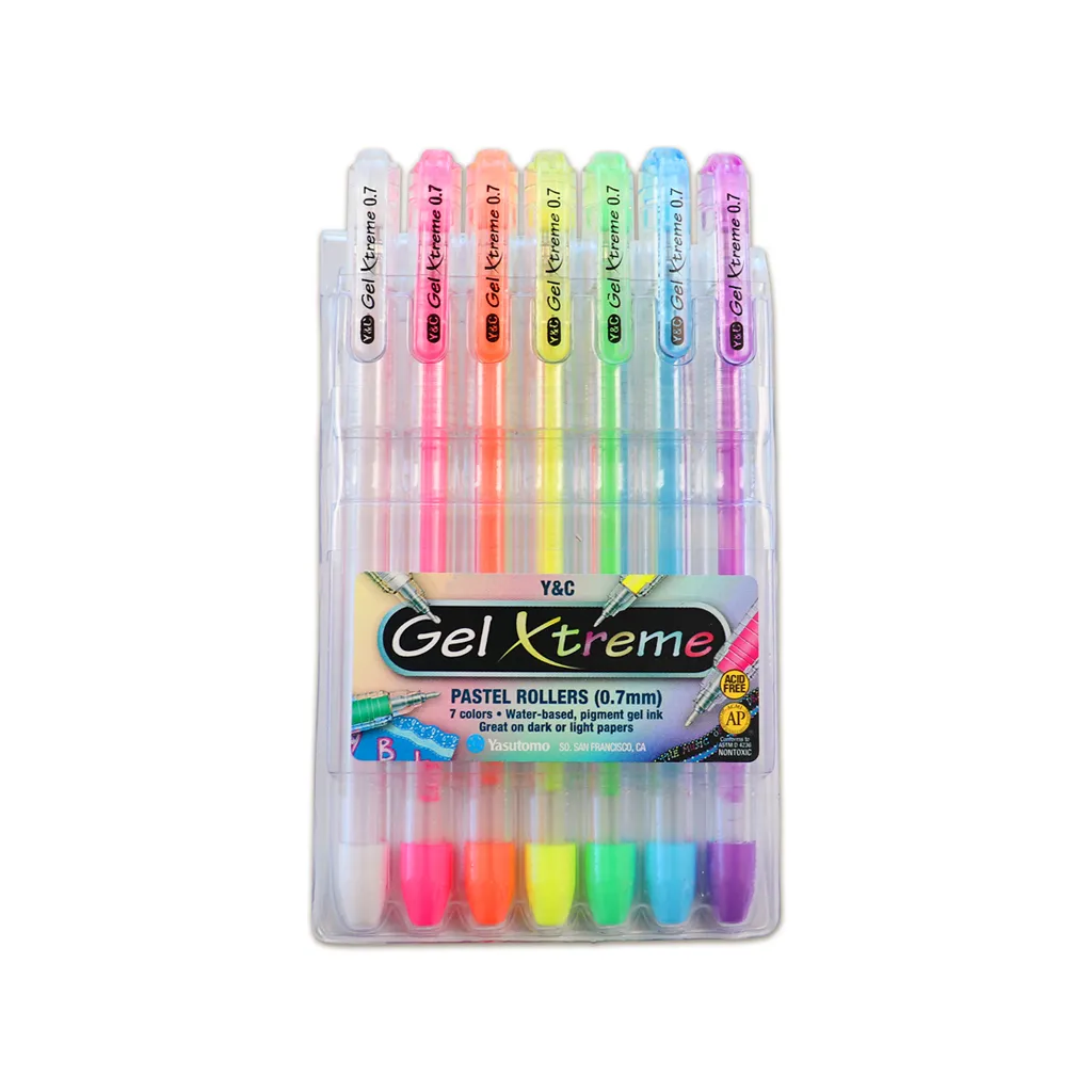 Y&C Gel Xtreme Pen Pastel Set (GX1017)